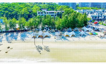 深圳小众团建聚会玩点平台游山玩海与大鹏海悦营地达成战略合作