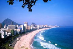 巴西里约热内卢：激情燃烧的沙滩