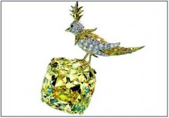 Tiffany Diamond:世上最完美的黄钻石凸显Tiffany钻石工艺品