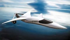 奢华新式豪客超音速喷气式飞机